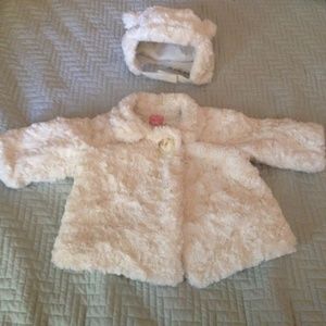 Little white coat & Bear hat